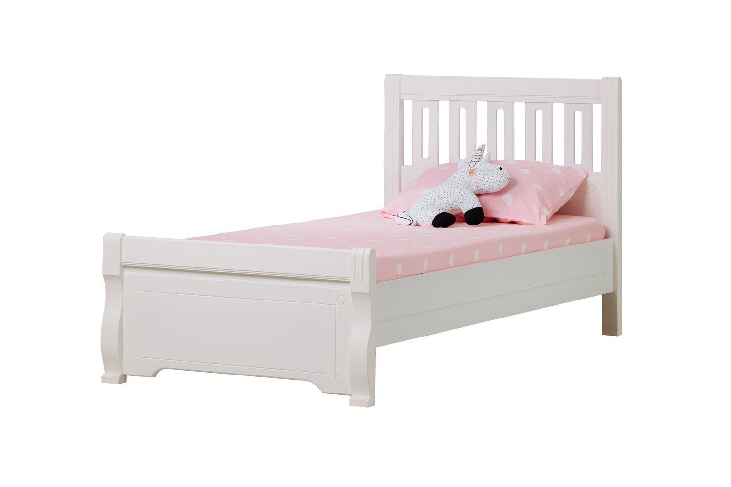 Кровать односпальная детская массив Бетти №16 900Х2000