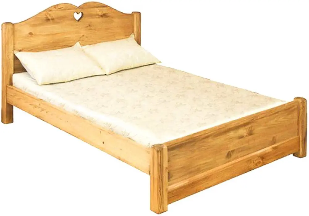   Кровать массив сосны LCOEUR 90 PB спальное место 90 х 200 с низким изножьем  