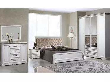 Кровать Ловелла 1600х2000 с мягким изголовьем ГМ 8804