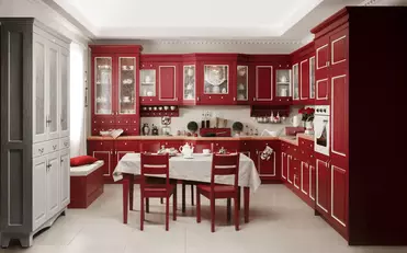 Кухня деревянная Red (цена за п/м)