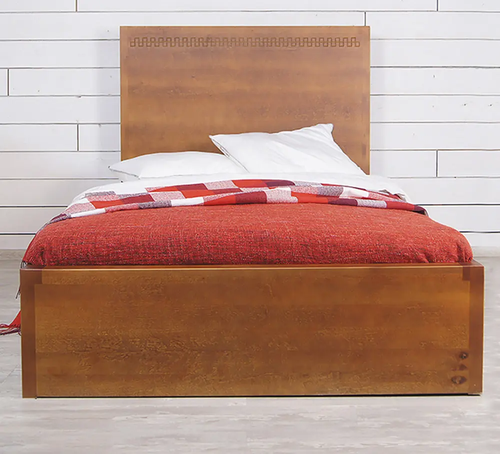 Дизайнерская кровать массив "Gouache Birch"