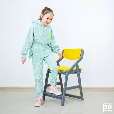 Стул  Роберт Вуд серый