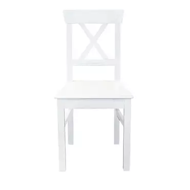 Стул из дерева Форест 2 шт. цвет - белый/белый
