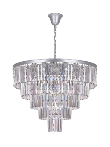 Люстра Odeon 5 Rings Silver