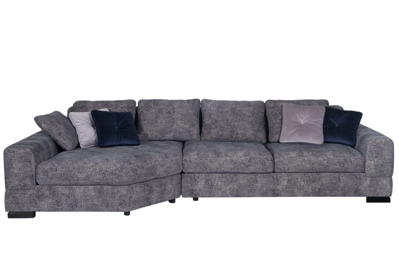 Комплект мебели №8 диван LAZIO, угол трапеция левый