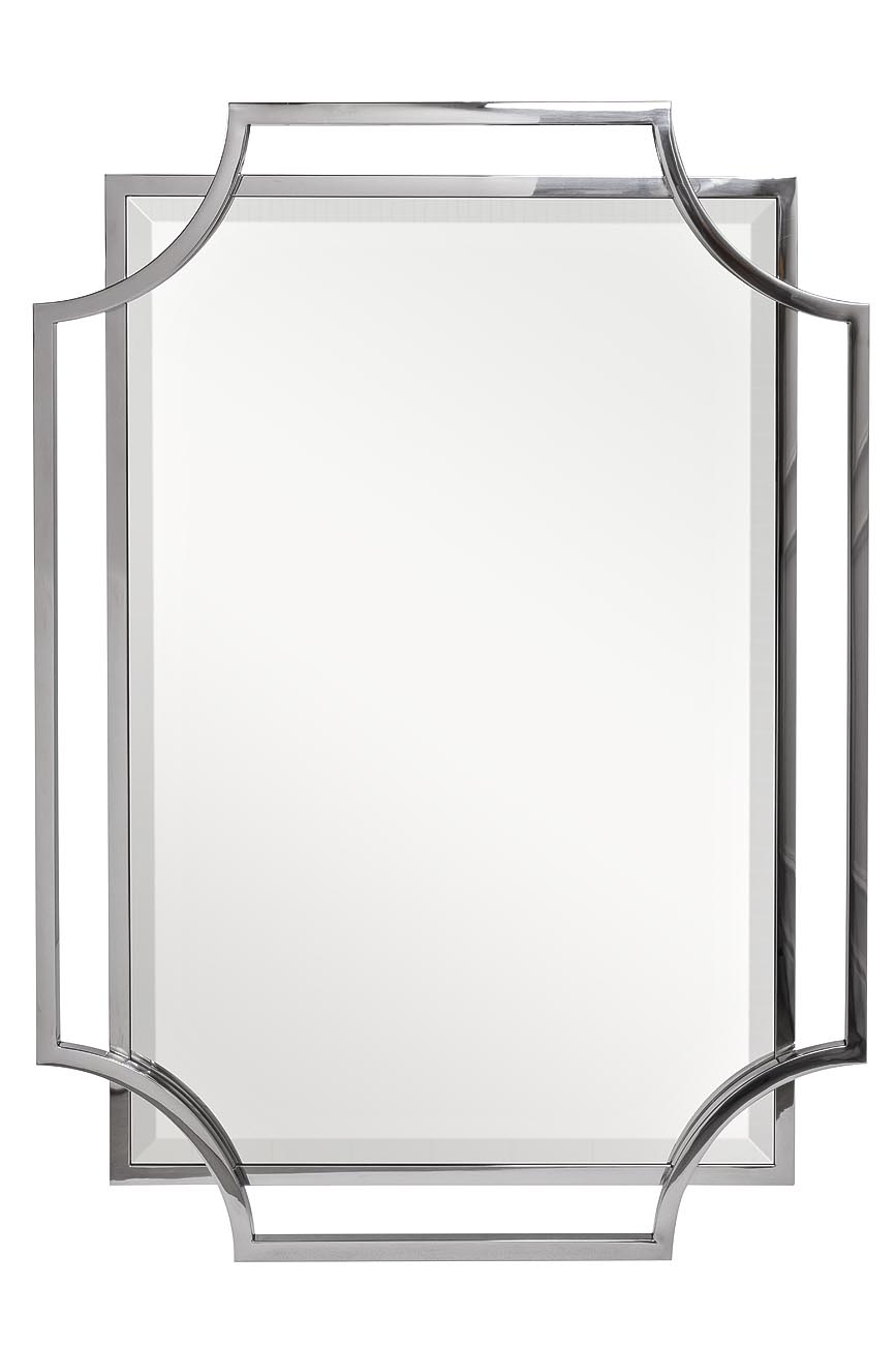 KFE1150/1 Зеркало в стальной раме, цвет хром 