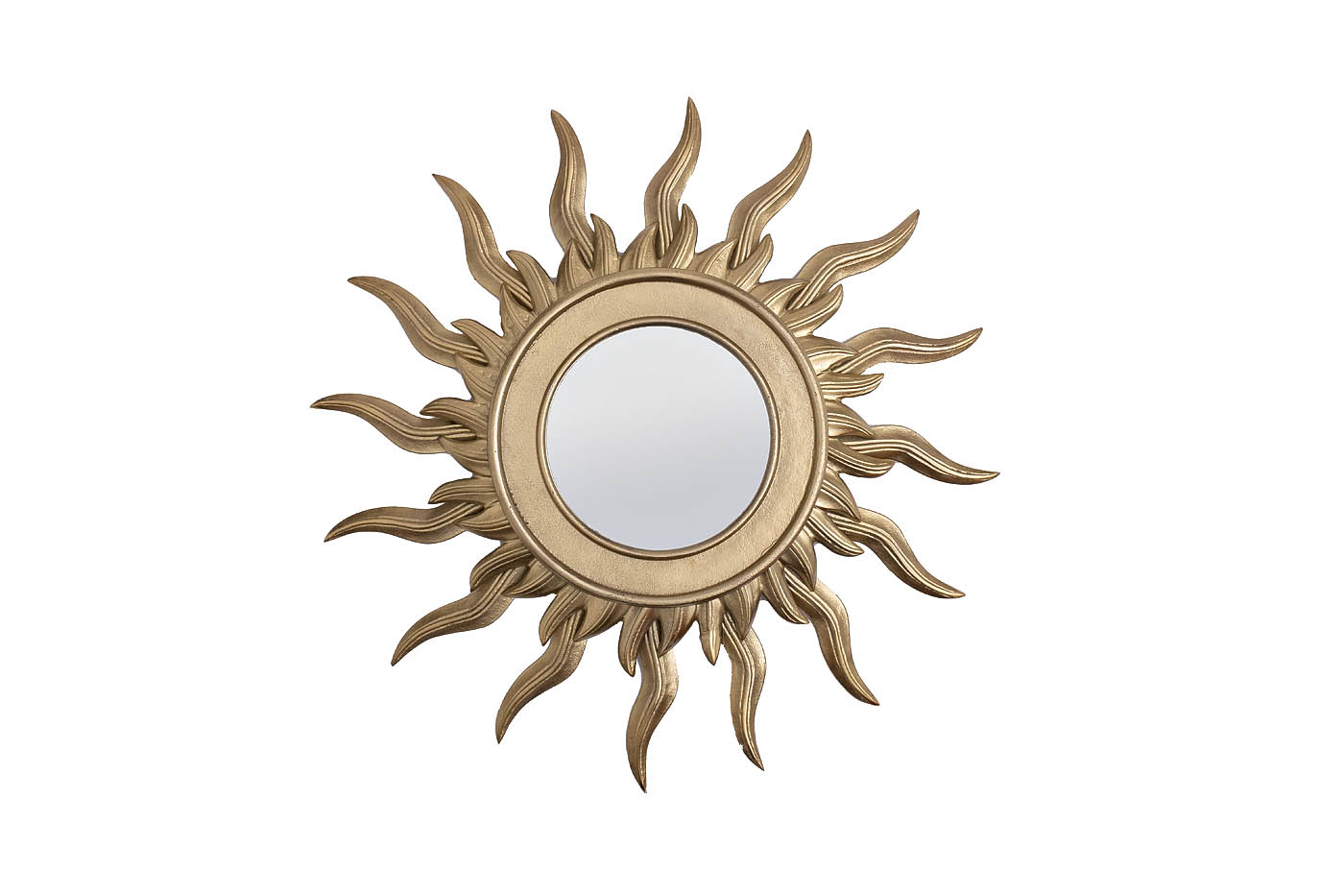 94PR-21901 Зеркало декоративное "Солнце", цвет золото 