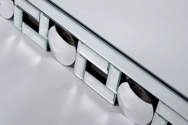 50SX-9302 Зеркало прямоугольное, рама с зеркальными вставками 