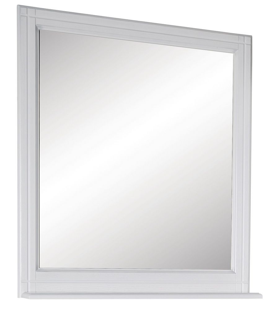 Зеркало белое Берта-85 массив ясеня