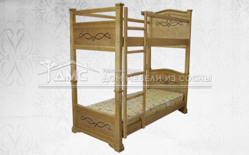 Кровать Двухъярусная Соната 900*2000
